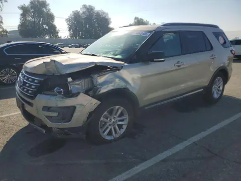 1FM5K7DH4HGD90804 — 2017 Ford Explorer, Передняя часть (Front End), фото до ремонта