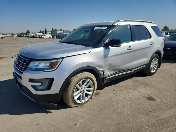 1FM5K7D86HGB22112 — 2017 Ford Explorer, Передняя часть (Front End), фото до ремонта