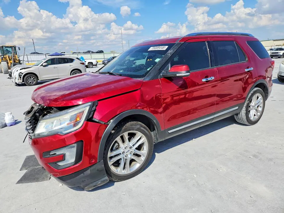 2017 FORD EXPLORER VIN 1FM5K7F89HGB52508 фото 1