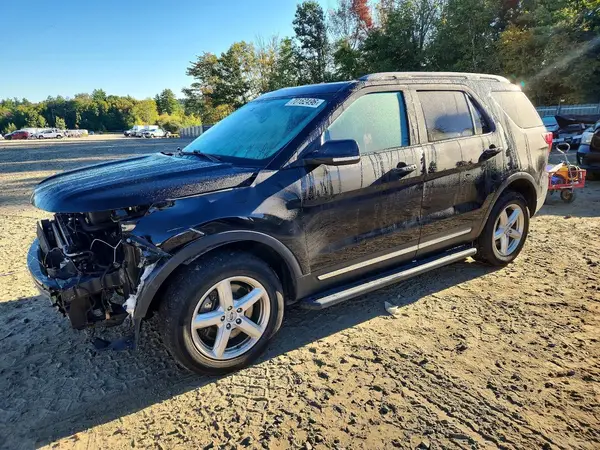 1FM5K8D82HGC81814 — 2017 Ford Explorer, Передняя часть (Front End), фото до ремонта