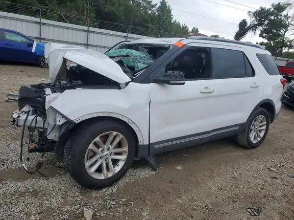 1FM5K7DH2HGC52226 — 2017 Ford Explorer, Передняя часть (Front End), фото до ремонта