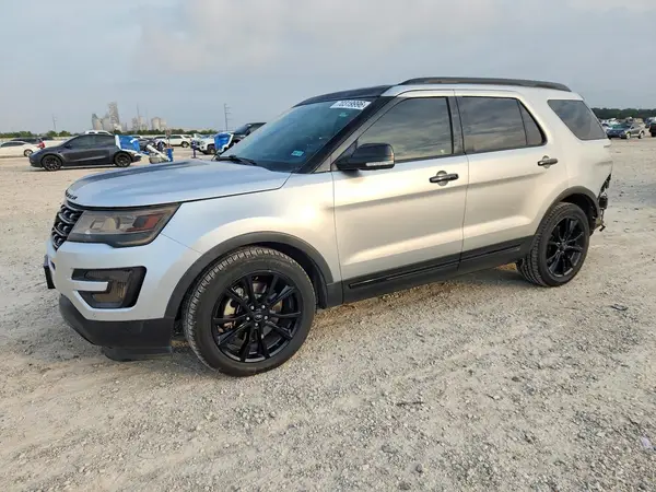 1FM5K7D88HGE37042 — 2017 Ford Explorer, Задняя часть (Rear End), фото до ремонта