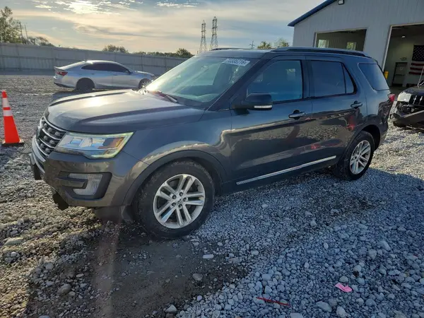 1FM5K7D87HGD82339 — 2017 Ford Explorer, Передняя часть (Front End), фото до ремонта