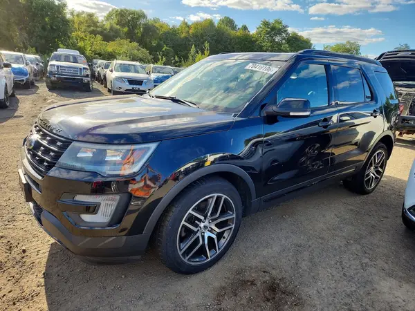 1FM5K8GT7HGA52366 — 2017 Ford Explorer, Крыша (Top/Roof), фото до ремонта