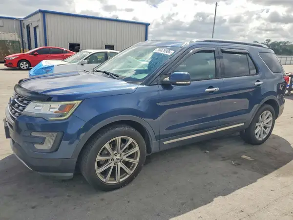 1FM5K8F88HGE07719 — 2017 Ford Explorer, Задняя часть (Rear End), фото до ремонта
