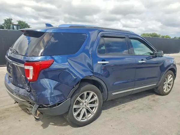 1FM5K8F88HGE07719 — 2017 Ford Explorer, фото 3 с аукциона Copart 06.10.2026, Задняя часть