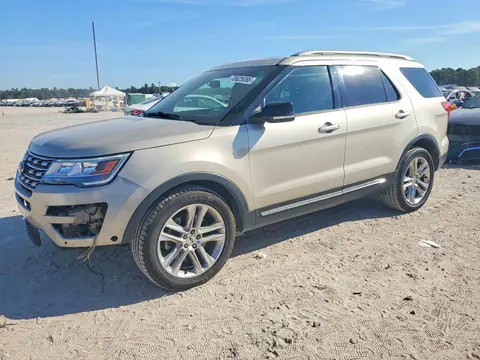 1FM5K7D83HGA31606 — 2017 Ford Explorer, Передняя часть (Front End), фото до ремонта