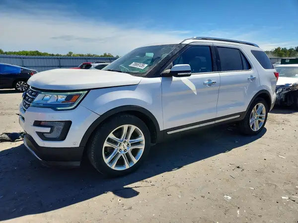 1FM5K7F89HGB19847 — 2017 Ford Explorer, Передняя часть (Front End), фото до ремонта