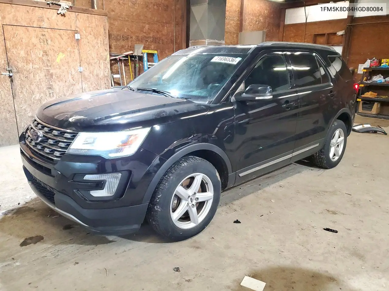 2017 Ford Explorer Xlt VIN 1FM5K8D84HGD80084 фото 1