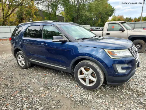 1FM5K8D86HGB25890 — 2017 Ford Explorer, фото 4 с аукциона Copart 16.10.2026, Мелкие вмятины и царапины