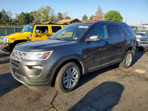 1FM5K8D80JGB65372 — 2018 Ford Explorer, Задняя часть (Rear End), фото до ремонта