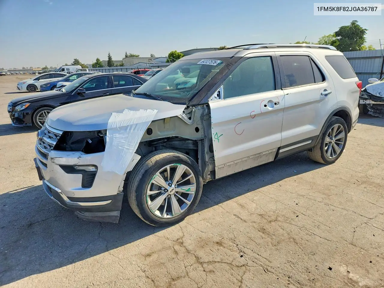 2018 Ford Explorer Limited VIN 1FM5K8F82JGA36787 фото 1