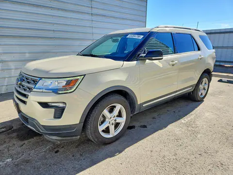 1FM5K7D85JGA80702 — 2018 Ford Explorer, Задняя часть (Rear End), фото до ремонта