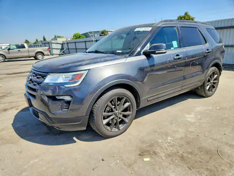 1FM5K7D89JGA36203 — 2018 Ford Explorer, Задняя часть (Rear End), фото до ремонта