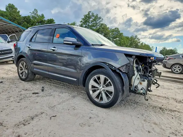 1FM5K7F88JGA20166 — 2018 Ford Explorer, фото 4 с аукциона Copart, Передняя часть