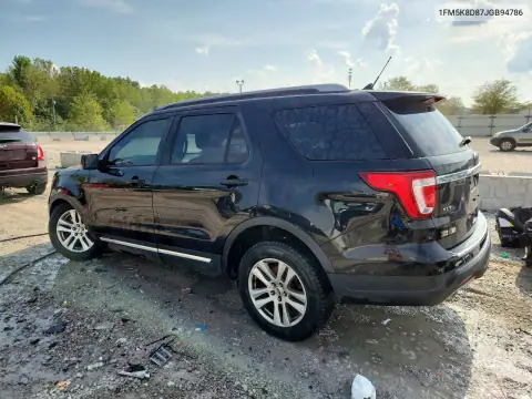 1FM5K8D87JGB94786 — 2018 Ford Explorer, фото 2 с аукциона Copart, Сторона