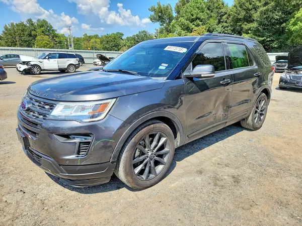 1FM5K7D86JGB08152 — 2018 Ford Explorer, Передняя часть (Front End), фото до ремонта