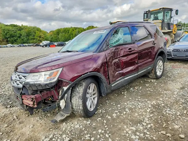 1FM5K8D85JGC79626 — 2018 Ford Explorer, Опрокидывание (Rollover), фото до ремонта