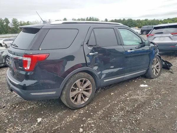 1FM5K8F86JGA36825 — 2018 Ford Explorer, фото 3 с аукциона Copart, Передняя часть