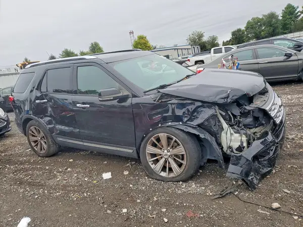 1FM5K8F86JGA36825 — 2018 Ford Explorer, фото 4 с аукциона Copart, Передняя часть