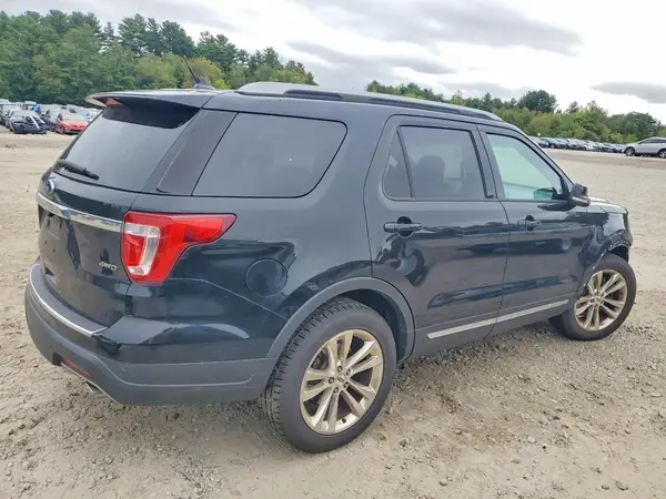 1FM5K8D81JGA61280 — 2018 Ford Explorer, фото 3 с аукциона Copart, Передняя часть