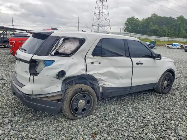 1FM5K8AR7JGA05292 — 2018 Ford Explorer, фото 3 с аукциона Copart, Задняя часть