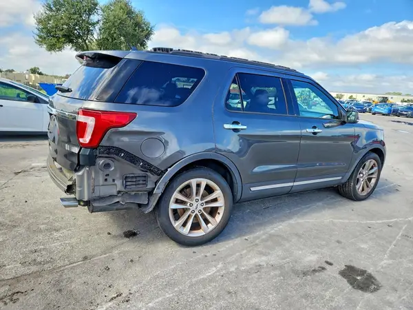 1FM5K7F80JGB85418 — 2018 Ford Explorer, фото 3 с аукциона Copart 01.10.2026, Задняя часть