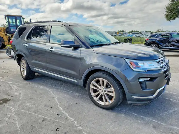 1FM5K7F80JGB85418 — 2018 Ford Explorer, фото 4 с аукциона Copart 01.10.2026, Задняя часть