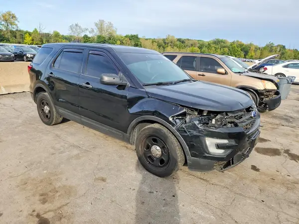 1FM5K8AT2JGB68167 — 2018 Ford Explorer, фото 4 с аукциона Copart, Передняя часть
