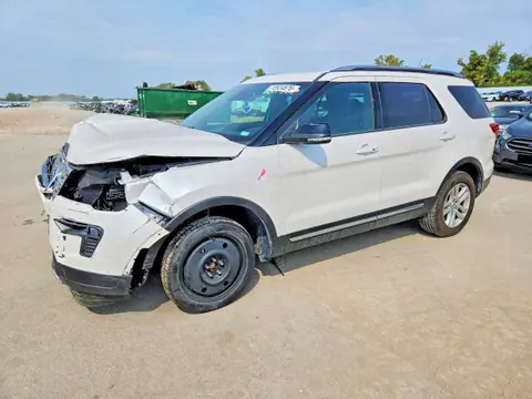 1FM5K8DH8JGB89032 — 2018 Ford Explorer, Передняя часть (Front End), фото до ремонта
