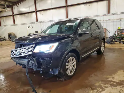 1FM5K8D80KGB37637 — 2019 Ford Explorer, Передняя часть (Front End), фото до ремонта