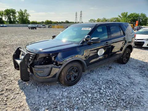 1FM5K8AR4KGB44524 — 2019 Ford Explorer, Передняя часть (Front End), фото до ремонта