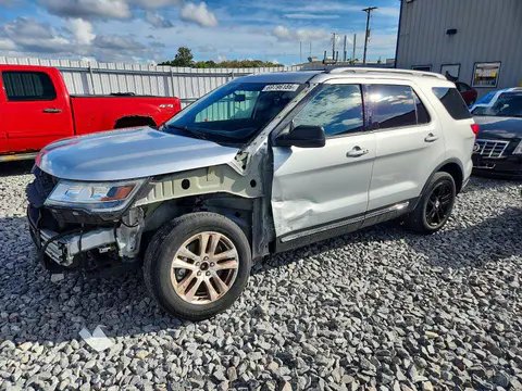 1FM5K8D89KGA35298 — 2019 Ford Explorer, Передняя часть (Front End), фото до ремонта
