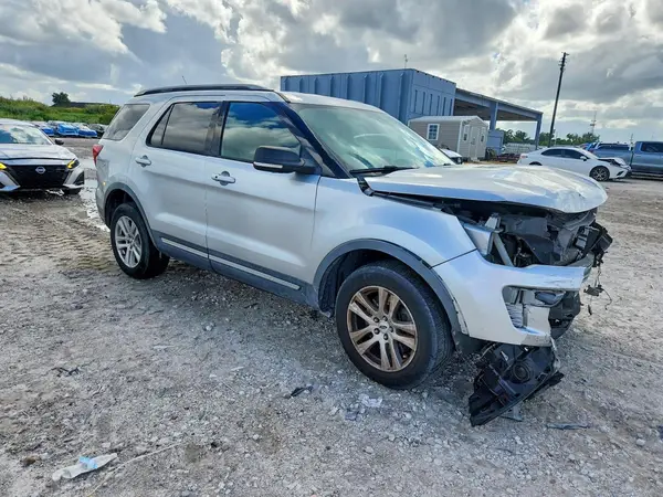 1FM5K8D83KGB47174 — 2019 Ford Explorer, фото 4 с аукциона Copart, Передняя часть