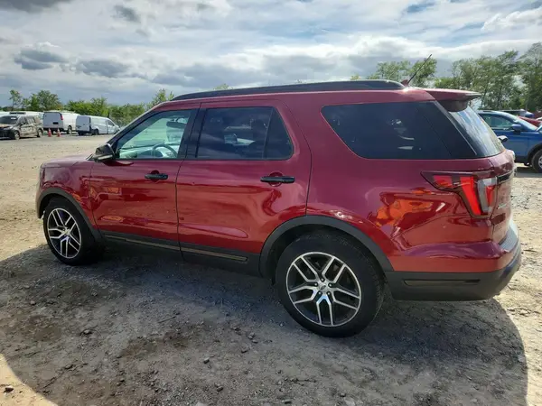 1FM5K8GT8KGB52676 — 2019 Ford Explorer, фото 2 с аукциона Copart, Передняя часть