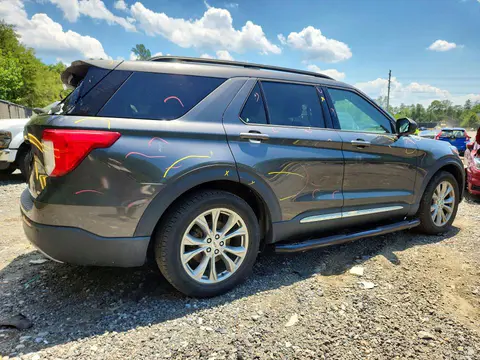 2020 FORD EXPLORER VIN 1FMSK8DH6LGC56359 фото 3