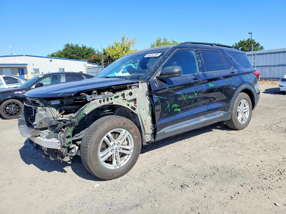 2020 Ford Explorer VIN 1FMSK7DH9LGC30316 фото 1