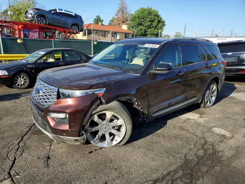 1FM5K8HC8LGB41712 — 2020 Ford Explorer, Передняя часть (Front End), фото до ремонта