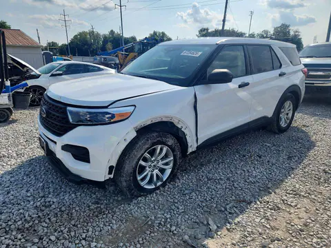 1FMSK7BH2LGC24618 — 2020 Ford Explorer, Передняя часть (Front End), фото до ремонта