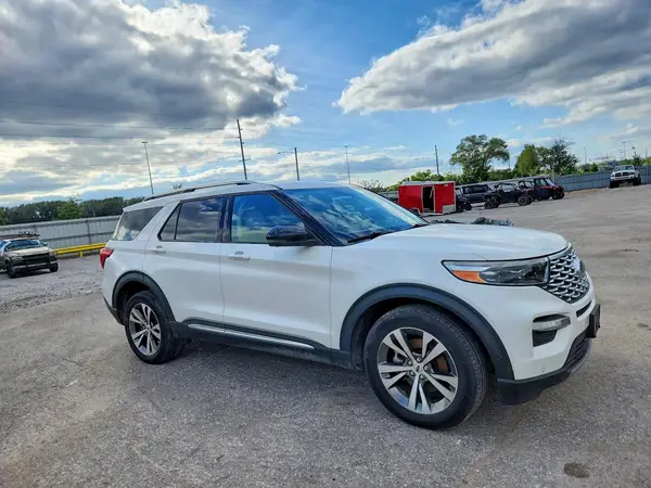 1FM5K8HC8LGB75133 — 2020 Ford Explorer, фото 4 с аукциона Copart, Передняя часть