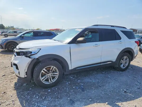 1FMSK8DH3LGB73245 — 2020 Ford Explorer, Передняя часть (Front End), фото до ремонта