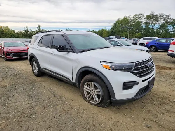 1FMSK8DH4LGC40001 — 2020 Ford Explorer, фото 4 с аукциона Copart, Боковая часть