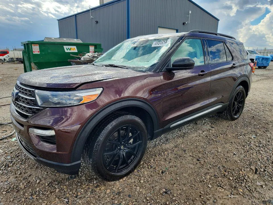 2020 FORD EXPLORER VIN 1FMSK8DH1LGB41653 фото 1
