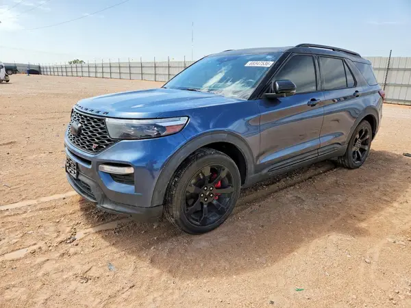 1FM5K8GCXLGB80562 — 2020 Ford Explorer, Боковая часть (Side), фото до ремонта