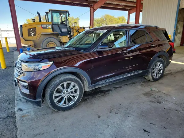 1FMSK8FH8LGB75442 — 2020 Ford Explorer, Град (Hail), фото до ремонта