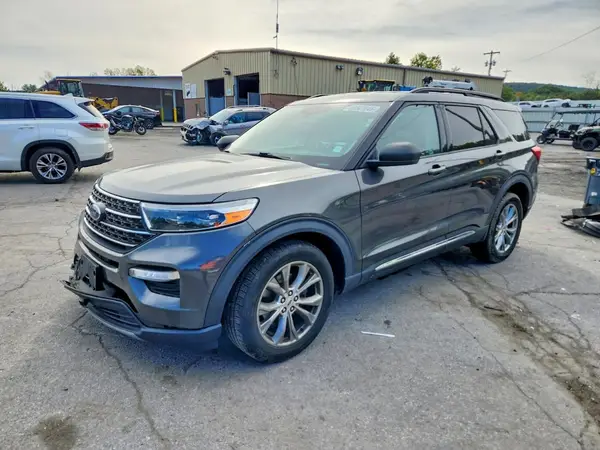 1FMSK8DH6LGC55972 — 2020 Ford Explorer, Передняя часть (Front End), фото до ремонта