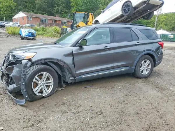 1FMSK8DHXLGC06032 — 2020 Ford Explorer, Передняя часть (Front End), фото до ремонта