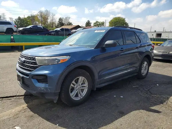 1FMSK8DH5LGA53690 — 2020 Ford Explorer, Передняя часть (Front End), фото до ремонта