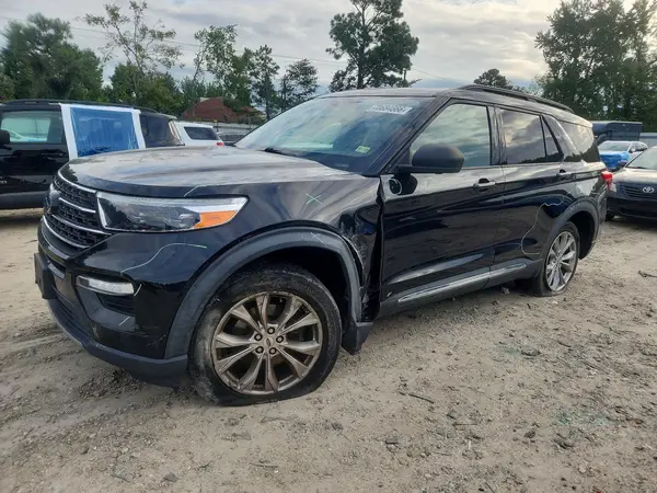 1FMSK8DH7LGA29858 — 2020 Ford Explorer, Передняя часть (Front End), фото до ремонта