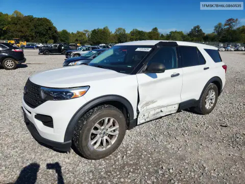 1FMSK7BH6LGB60535 — 2020 Ford Explorer, Сторона, фото до ремонта